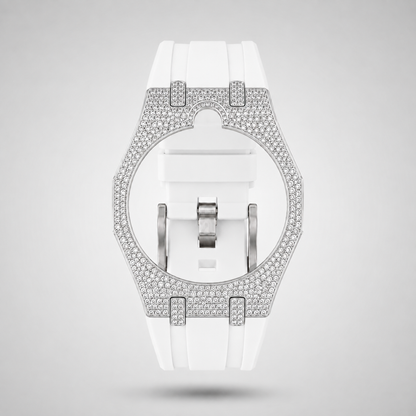 Royal Pop Strass Bracelet - HUIT BLANC